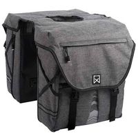 alforjas para bicicleta 1200 gris antracita 50 l willex