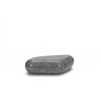mesa de centro sasso mediana 52 x 98 x 27 h en piedra fosil gris