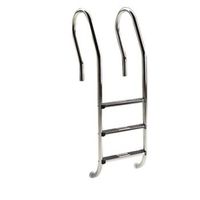 escalera mixta aisi 304 tubo 43mm pulido antideslizante aquarama - 3 960mm