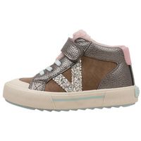 victoria zapatillas altas tribu tira elastico metalizado para nina