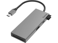 hub - hama 00200110 de conector usb-c a enchufe 2x usb-ausb-chdmirsdmicrosd hasta 5 gbits negro
