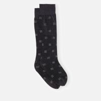 ganni butterfly lace glitter mesh socks - ml