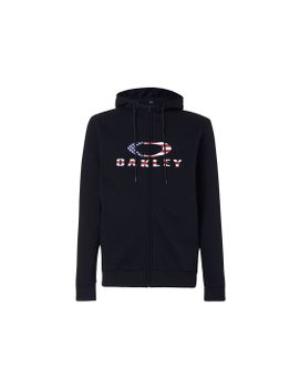 Chaqueta Oakley Bark Fz Hoodie 2.0 Hombre Negro