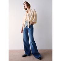 liu jo jeans jeans flare con bandana para mujer