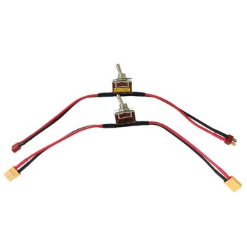 Interruptor de encendido / apagado de conector de enchufe de alta corriente y alta carga XT60 / XT90 / T de palanca eléc