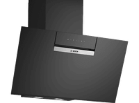 campana decorativa - bosch dwk87fn60 3 velocidades 431 mh ultrasilenciosa inteligente 79 cm negro