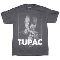 tupac tops y camisetas praying para mujer