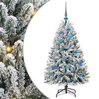 arbol de navidad artificial 120 cm 150 led blanco calido vidaxl