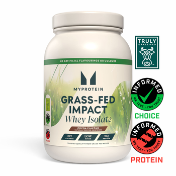 Impact Whey Isolate - 1KG - 33raciones - Cocoa (Grass-Fed, Naturally Sweetened)
