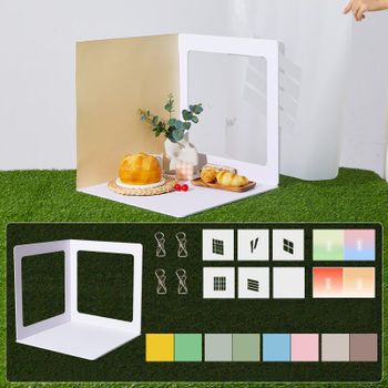 Tablero de fondo de disparo 3D, producto de transmisión en vivo, accesorios de fotografía, tamaño: 35cm, tablero de fondo de fotografía, Kits de estudio fotográfico