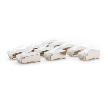Conector RJ45 Nanocable Cat5e FTP Metálico Pack 10 Unidades