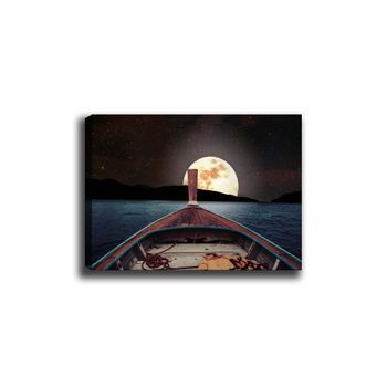 Pintura Decorativa Lienzo Canvas Tablo-161 Multicolor 70x100 Cm