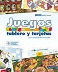 juegos de tablero y tarjetas  cd espanol lengua extranjera