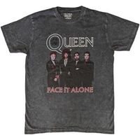 queen tops y camisetas face it alone para mujer