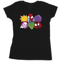marvel camiseta spidey and his amazing friends para mujer