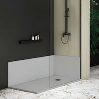 panel de revestimiento pared nexo gris  80x100 cm