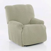 funda de sillon relax relive gris claro funda para sillon relax pies juntos