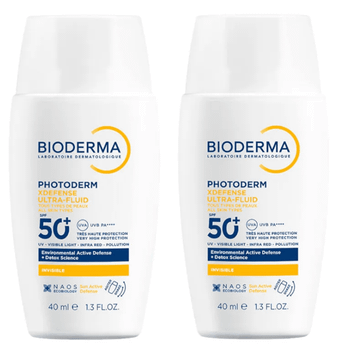 Bioderma Photoderm XDefense Ultra-Fluid SPF50+ 2x40 ml