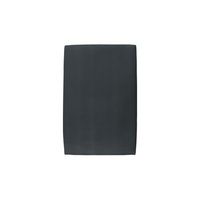 cabecero tapizado 90 cm - tela terciopelo gris antracita