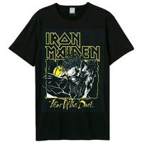 iron maiden camiseta fear of the dark para hombre
