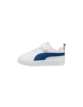 Zapatillas Puma Rickie Ac+ Inf, White-Blue, Niño