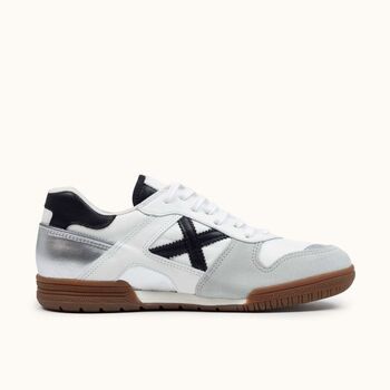 Munich Deportivas Moda 8105009 CONTINENTAL PREMIUM 09-WHITE SILVER para hombre