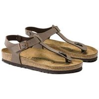 birkenstock sandalias kairo bf nub brushed-147131 mocca para mujer
