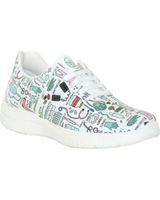 de calzados almena flossy - zapatilla sanitaria profesional - super comodas blanco