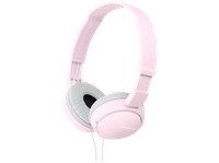 auriculares - sony mdr-zx110 con cable 12 hz- 22khz 98 db de diadema supra-aural rosa