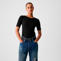 gap camiseta moderna con cuello redondo 540635-291