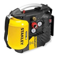 stanley air-boss compresor de aire sin aceite 230v 15km 5l profesional portatil negro