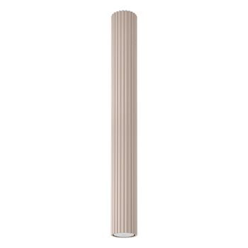 Lámpara de techo gris pardo aluminio alt. 60 cm