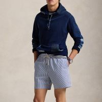 polo ralph lauren traveler seersucker swimming trunks - m