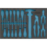 hazet 163-330l cubeta de espuma suave de 2 componentes r 519 mm x 342 mm