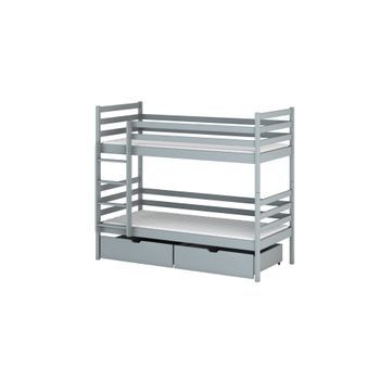 Litera Nemo 90x190 Gris