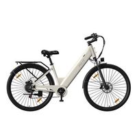 bicicleta electrica urbana pixar c1 250 w 36 v 13 ah 28r 25 kmh autonomia de 50 km beige