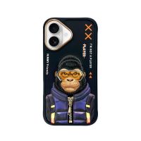 funda para movil nimmy 3d bordada diseno gorilla ajuste para iphone 16