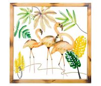 mural decorativo de pared de metal 87x4x87