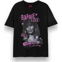 dessins animes camiseta barbiecore rock para mujer