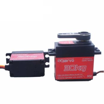 GXservo QY3230MG 25T 30KG Servo digital de grado industrial JR conector impermeable fuerte motor magnético alto par engr