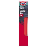 dr oetker extra strong food colour gel bright red