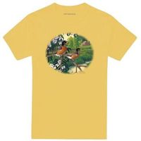 wildlife camiseta apple blossom time para mujer