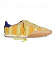 hoff para mujer 12510015 zapatillas bird amarillo 40 tela plano cordones casual