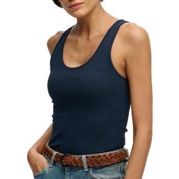 Superdry Camiseta tirantes Logo Scoop para mujer