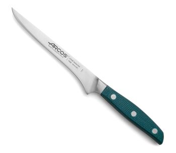 Cuchillo deshuesador acero inoxidable forjado nitrum 160 mm mango azul