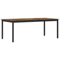 mesas de comedor 2 piezas 200 x 100 x 75 cm madera de ingenieria