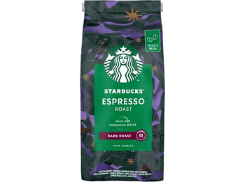 Café en grano - Starbucks Espresso Roast, Arábica, Caramelo, 450 g