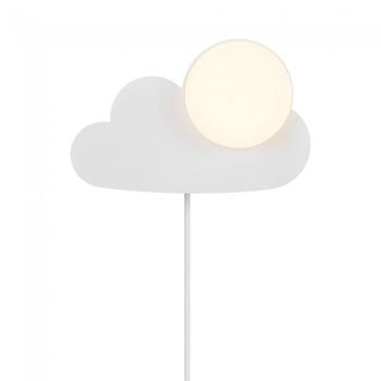 Aplique de pared infantil skyku cloud