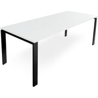 mesa marco abierto 200x80 cm blanco
