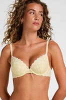hunkemoller sujetador con aros preformado gaia amarillo